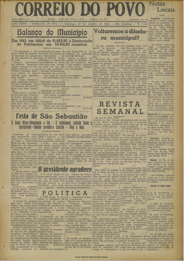 Jornal Digital O Correio do Povo edição 461319