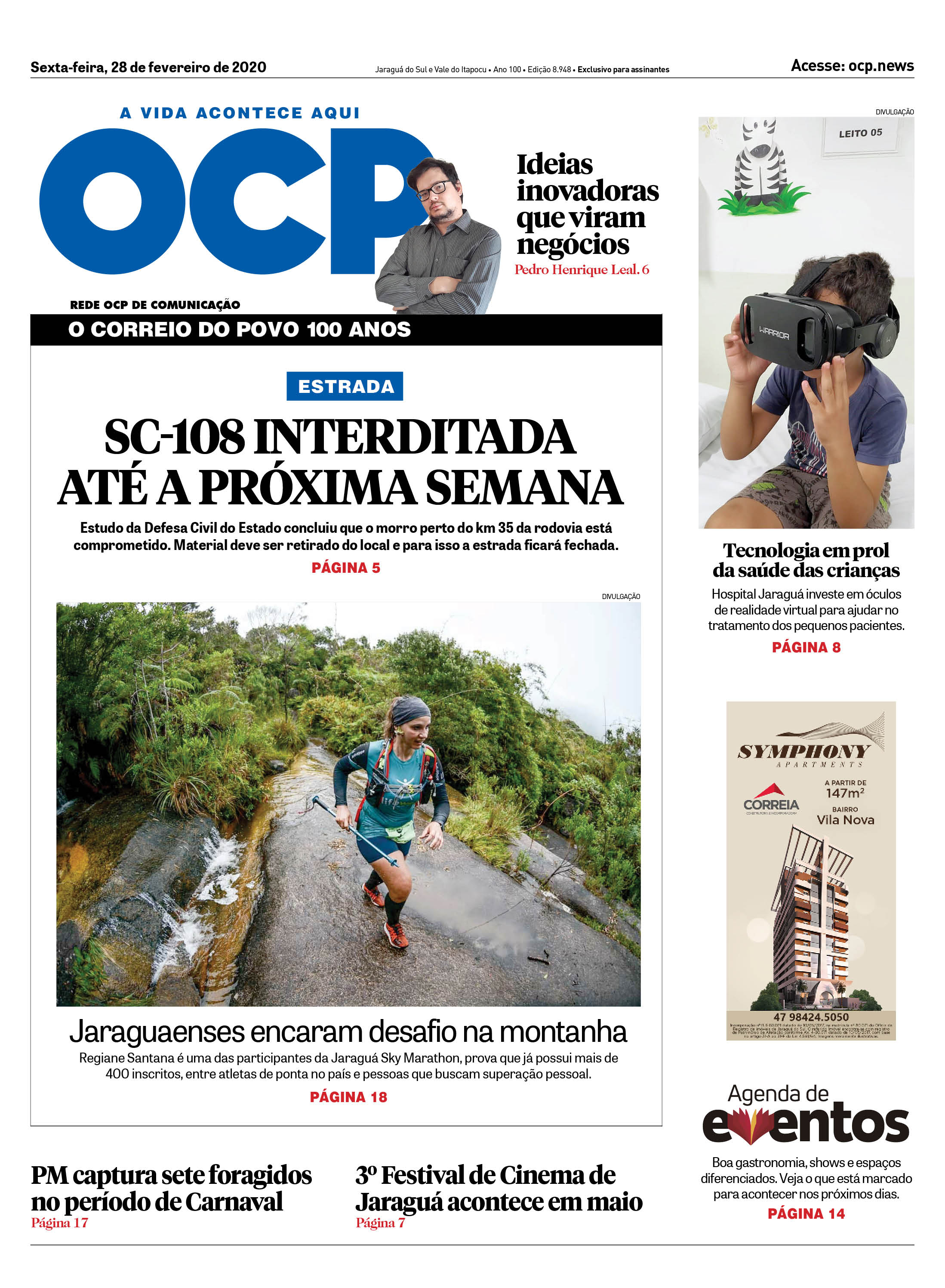 Jornal Digital O Correio do Povo edição 280220
