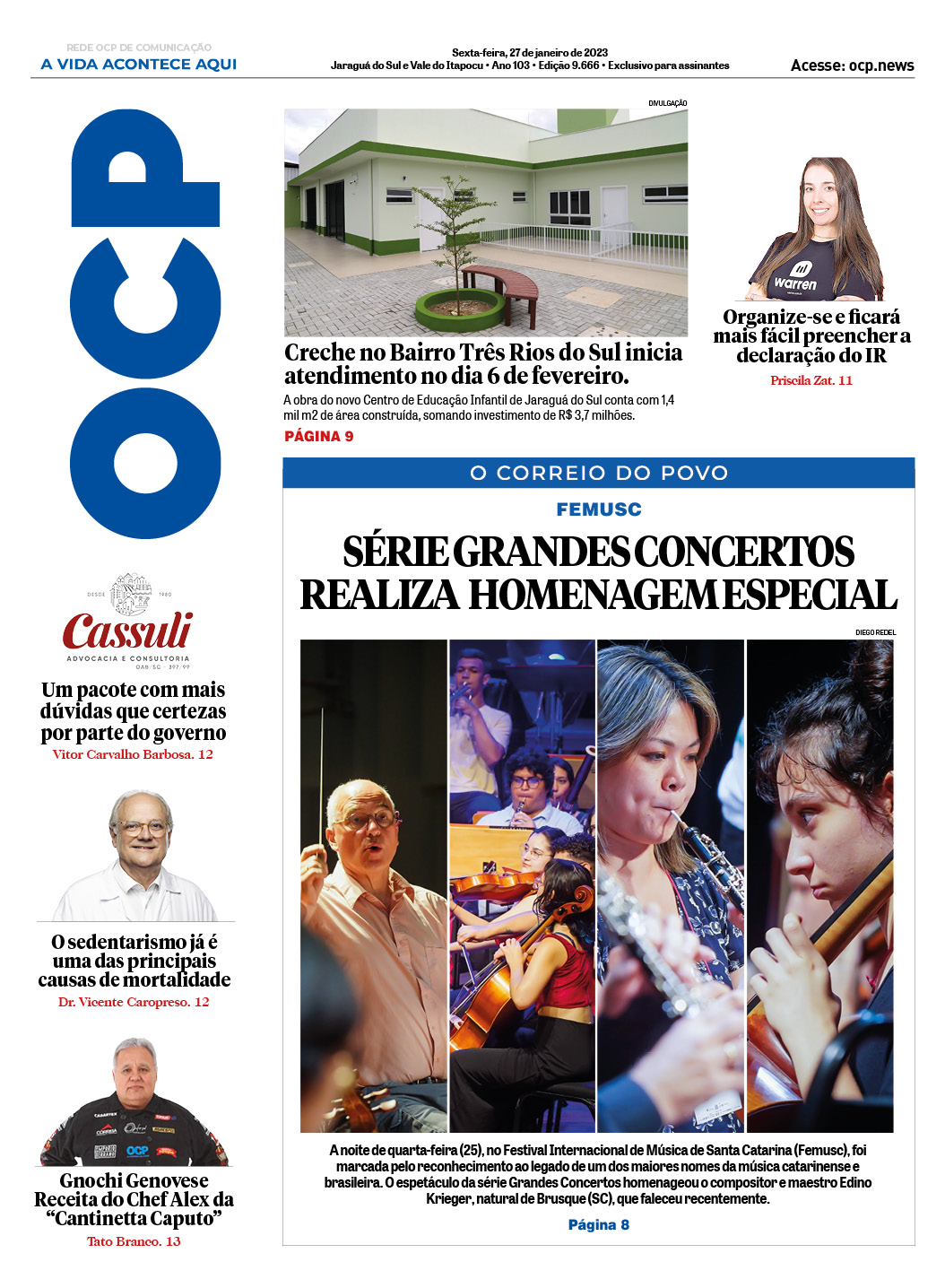 Jornal Digital O Correio do Povo edição 270123