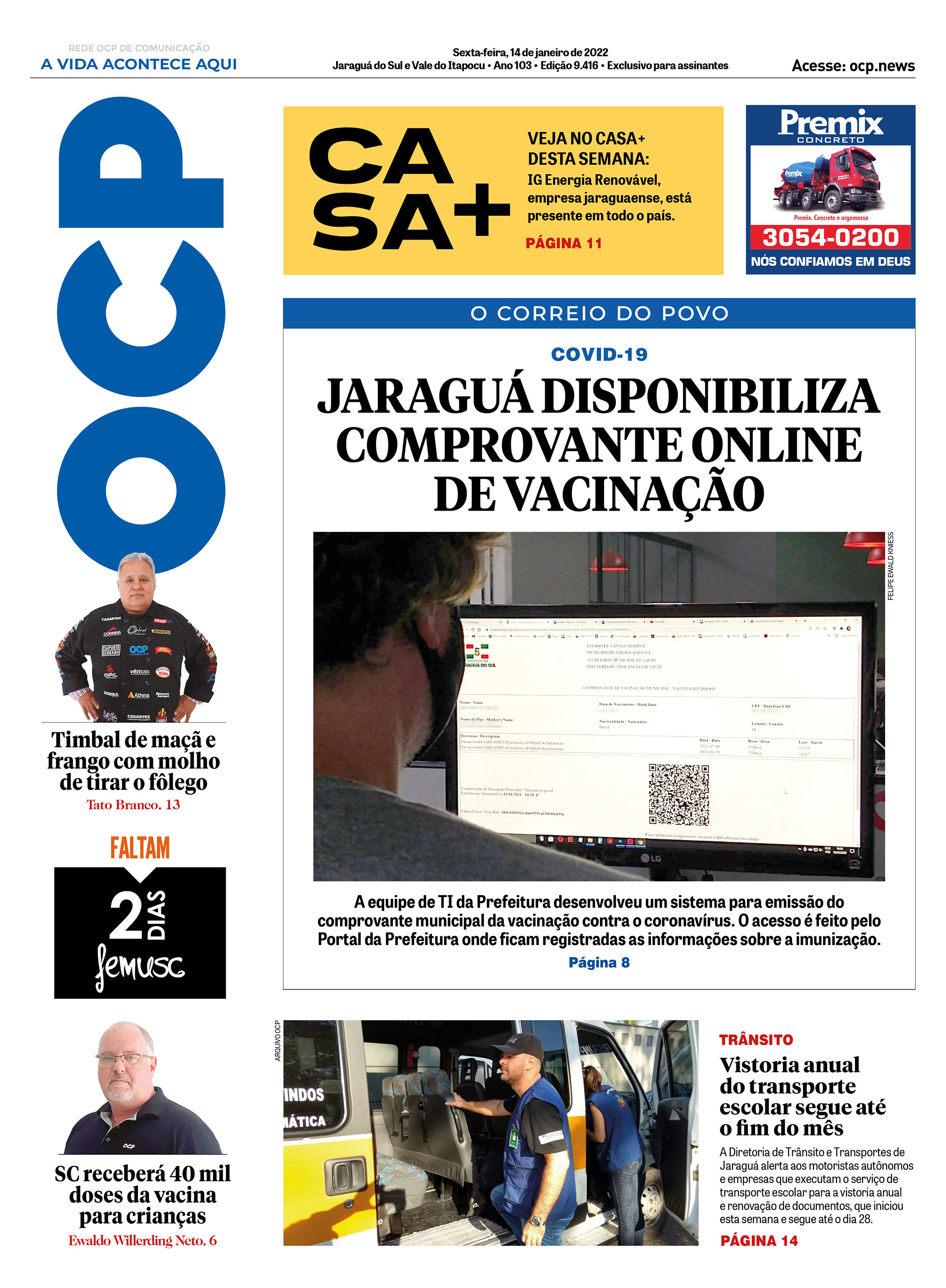 Jornal Digital O Correio do Povo edição 140122