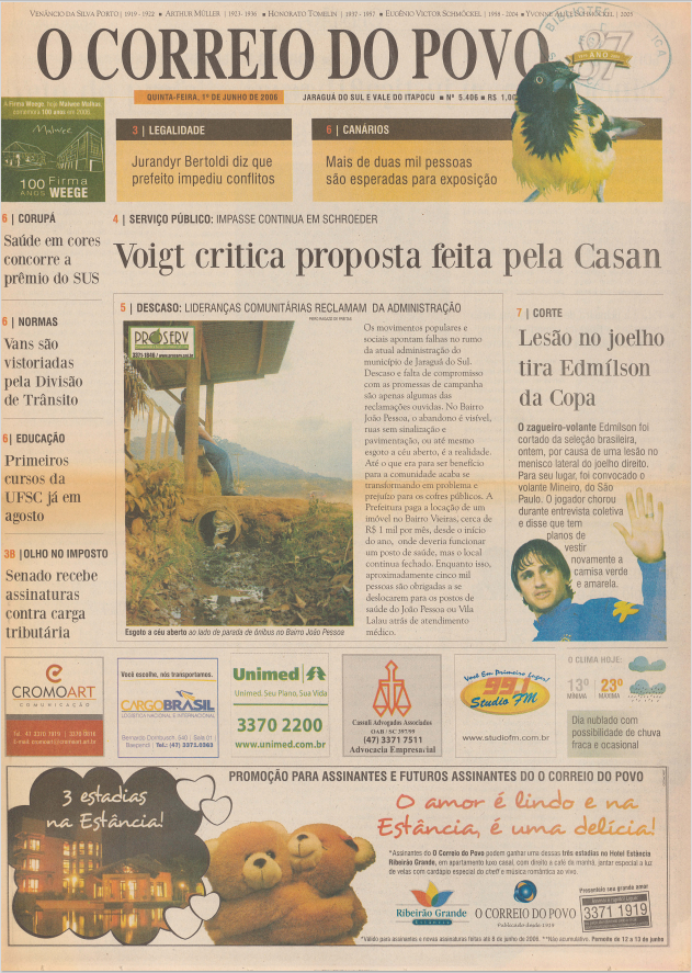 Jornal Digital O Correio do Povo edição 65406