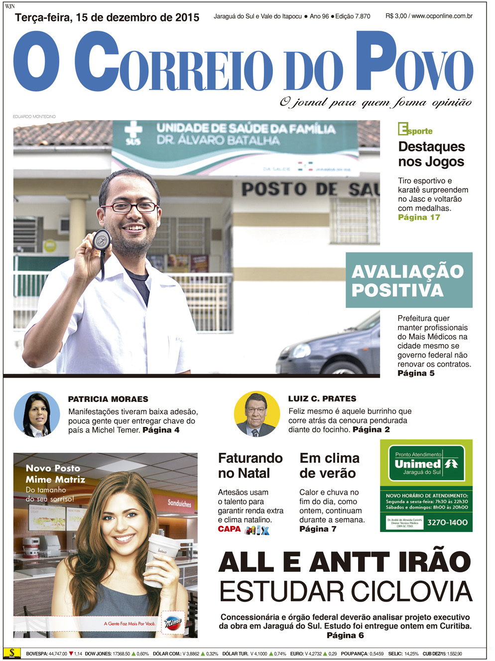Jornal Digital O Correio do Povo edição 7870