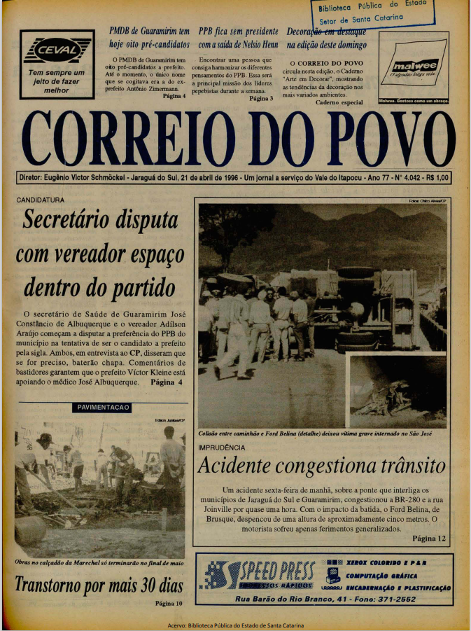 Jornal Digital O Correio do Povo edição 964042