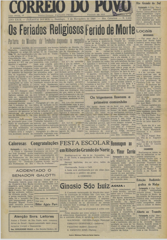 Jornal Digital O Correio do Povo edição 481515