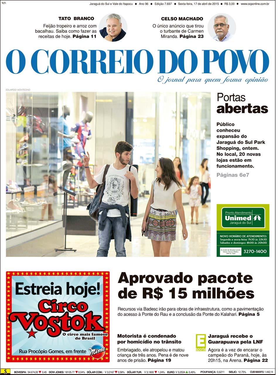 Jornal Digital O Correio do Povo edição 7697