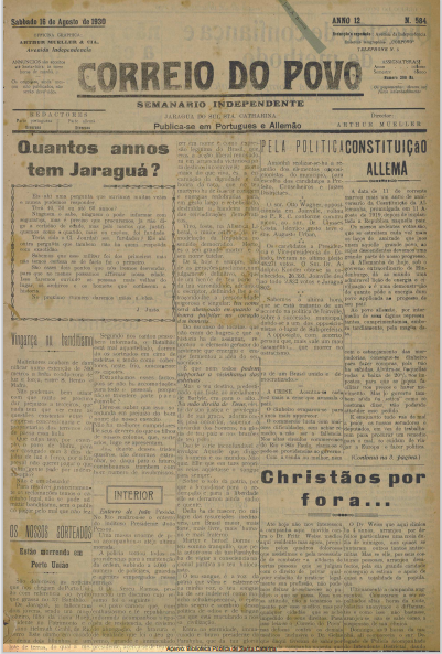 Jornal Digital O Correio do Povo edição 130584