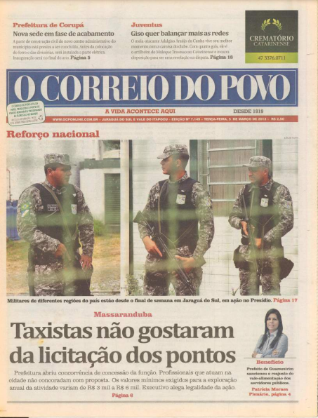 Jornal Digital O Correio do Povo edição 7149
