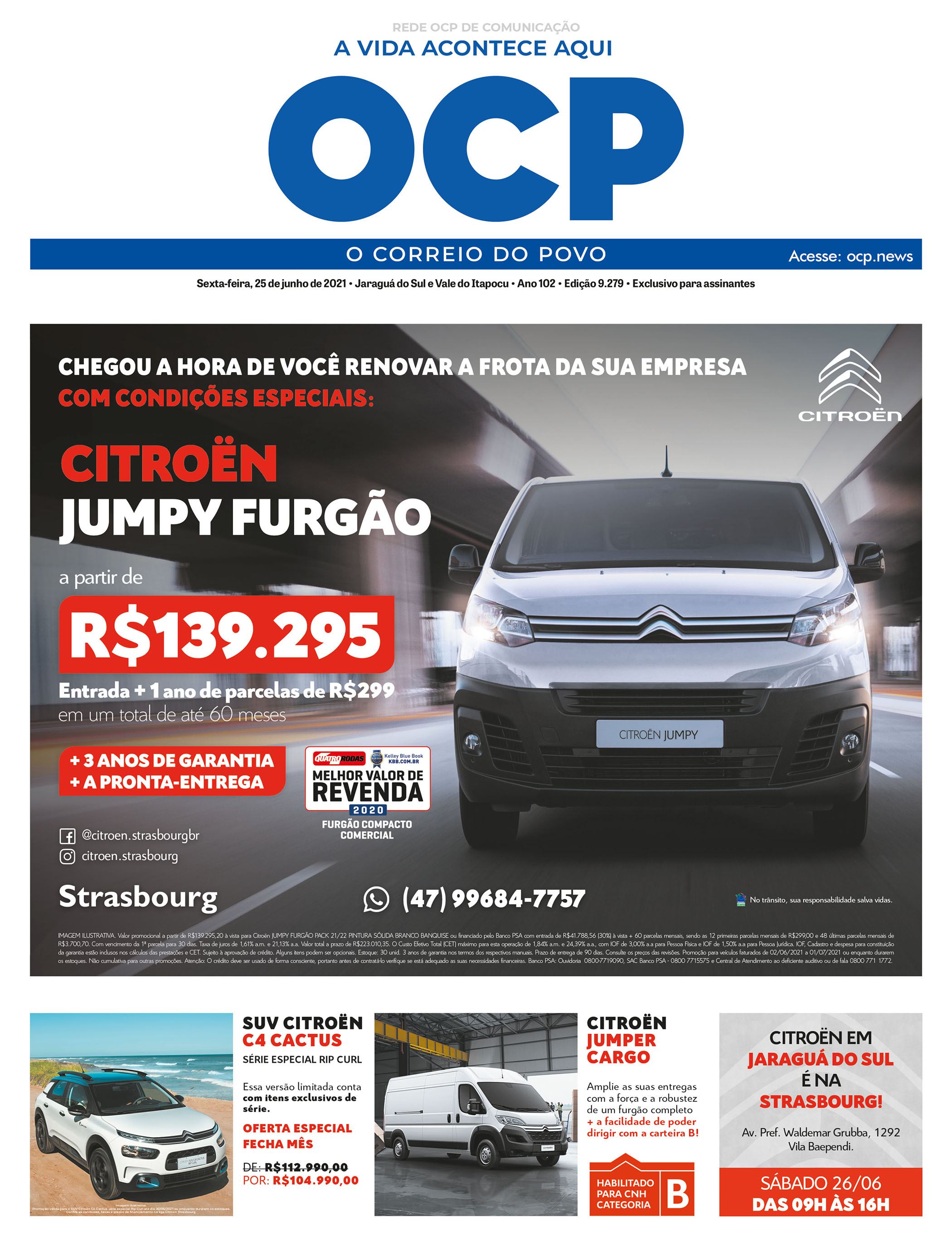 Jornal Digital O Correio do Povo edição 250621