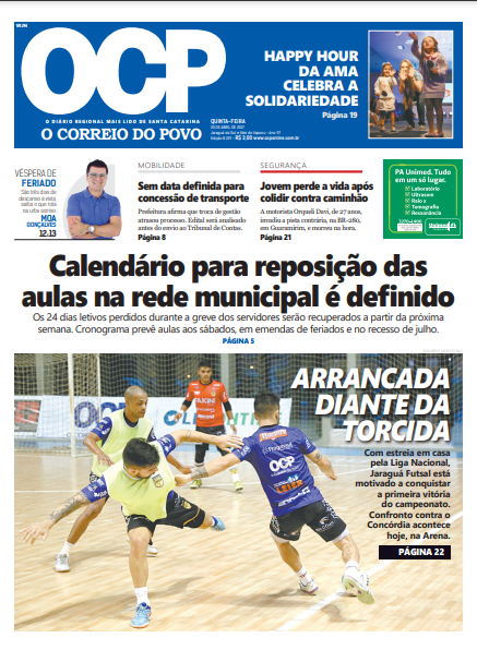 Jornal Digital O Correio do Povo edição 8219