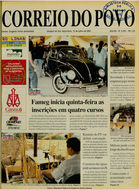 Jornal Digital O Correio do Povo edição 14459