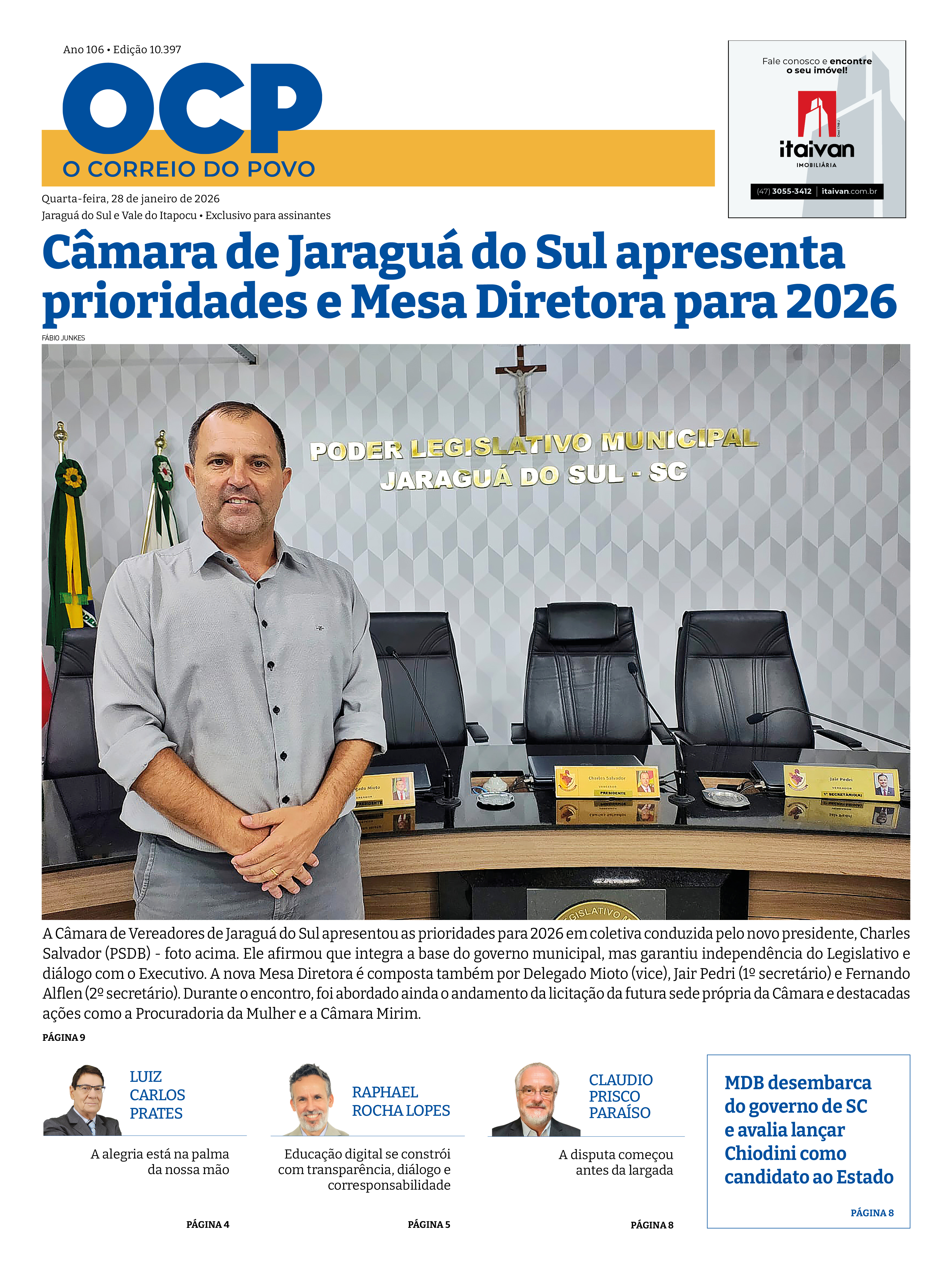 Jornal Digital O Correio do Povo edição 280126