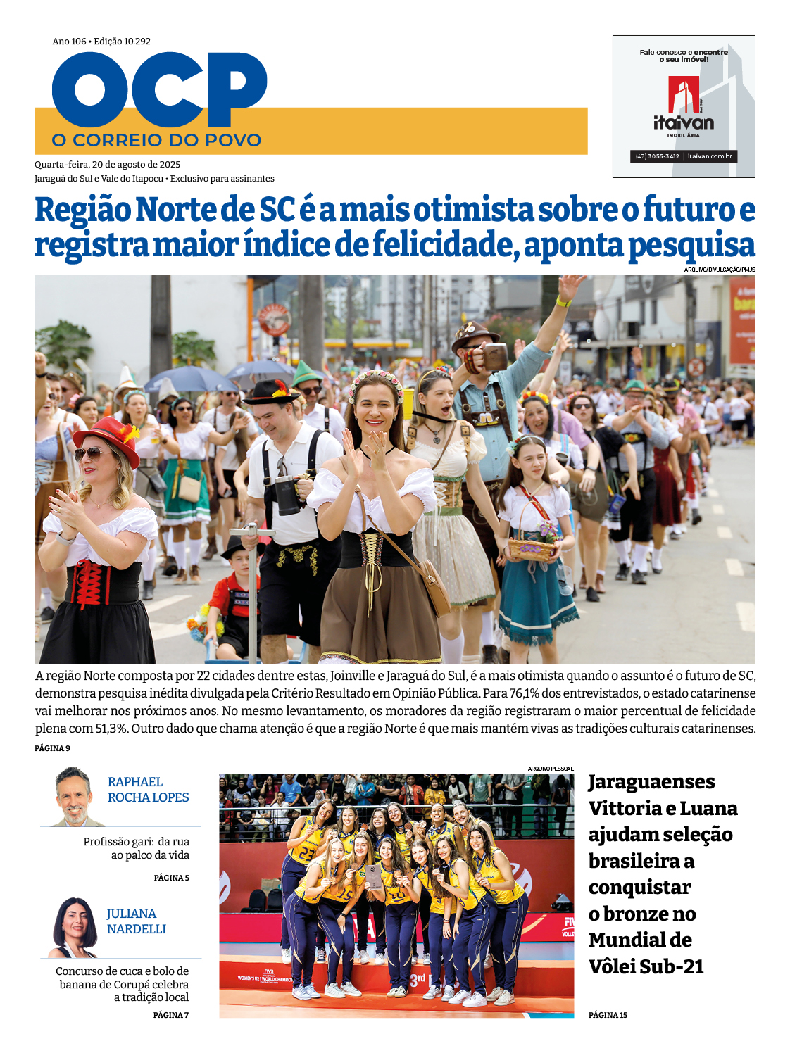 Jornal Digital O Correio do Povo edição 200825