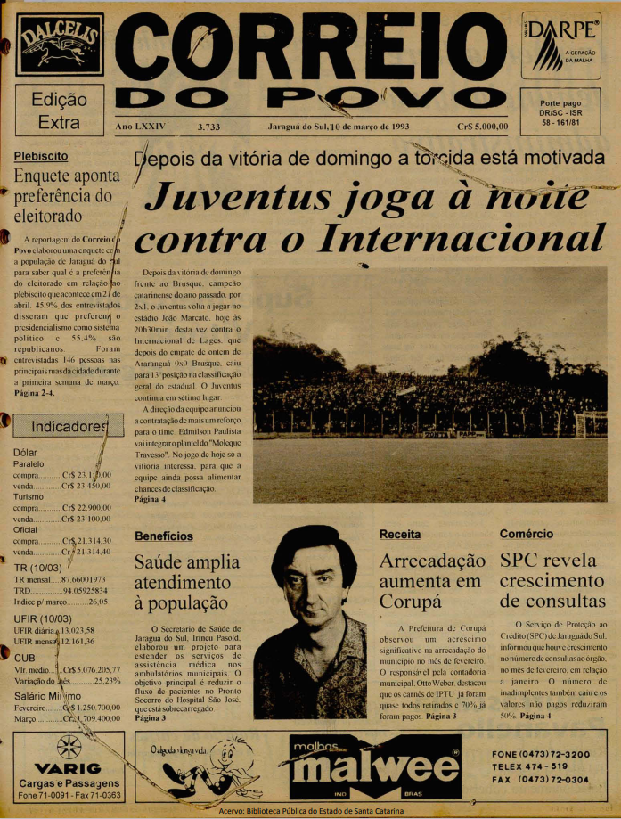 Jornal Digital O Correio do Povo edição 933733