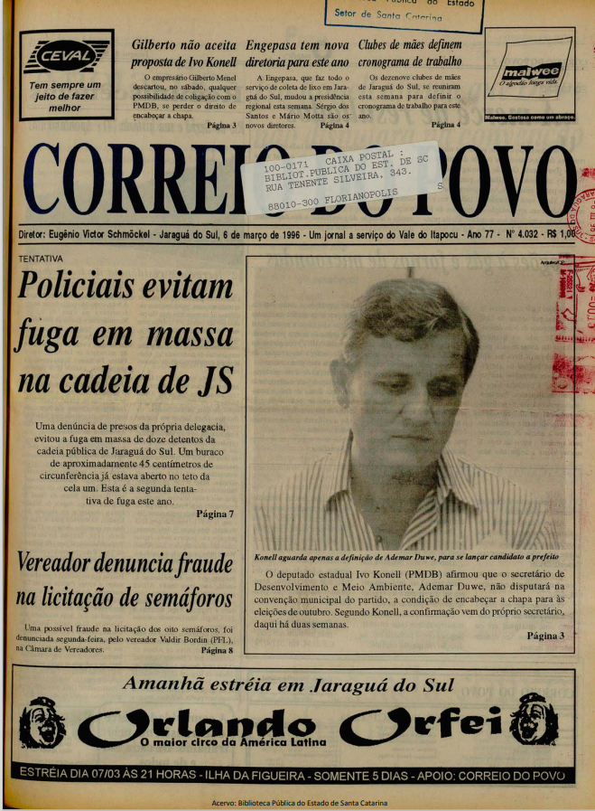 Jornal Digital O Correio do Povo edição 964032