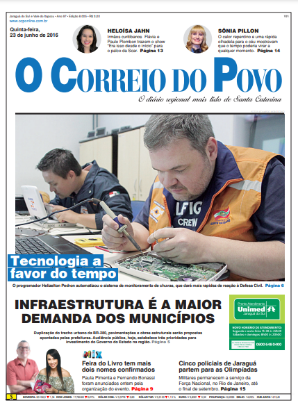 Jornal Digital O Correio do Povo edição 8005