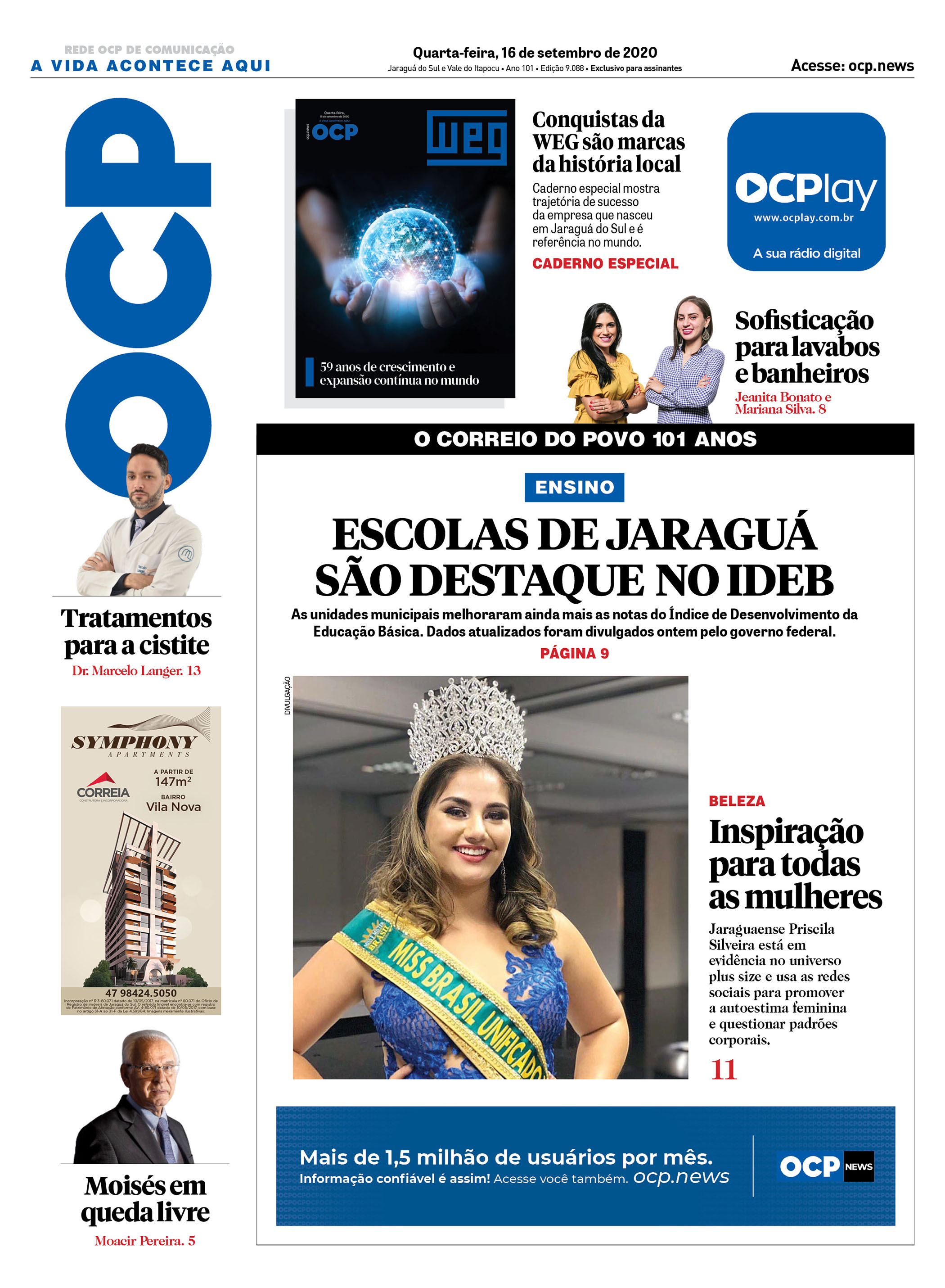Jornal Digital O Correio do Povo edição 160920