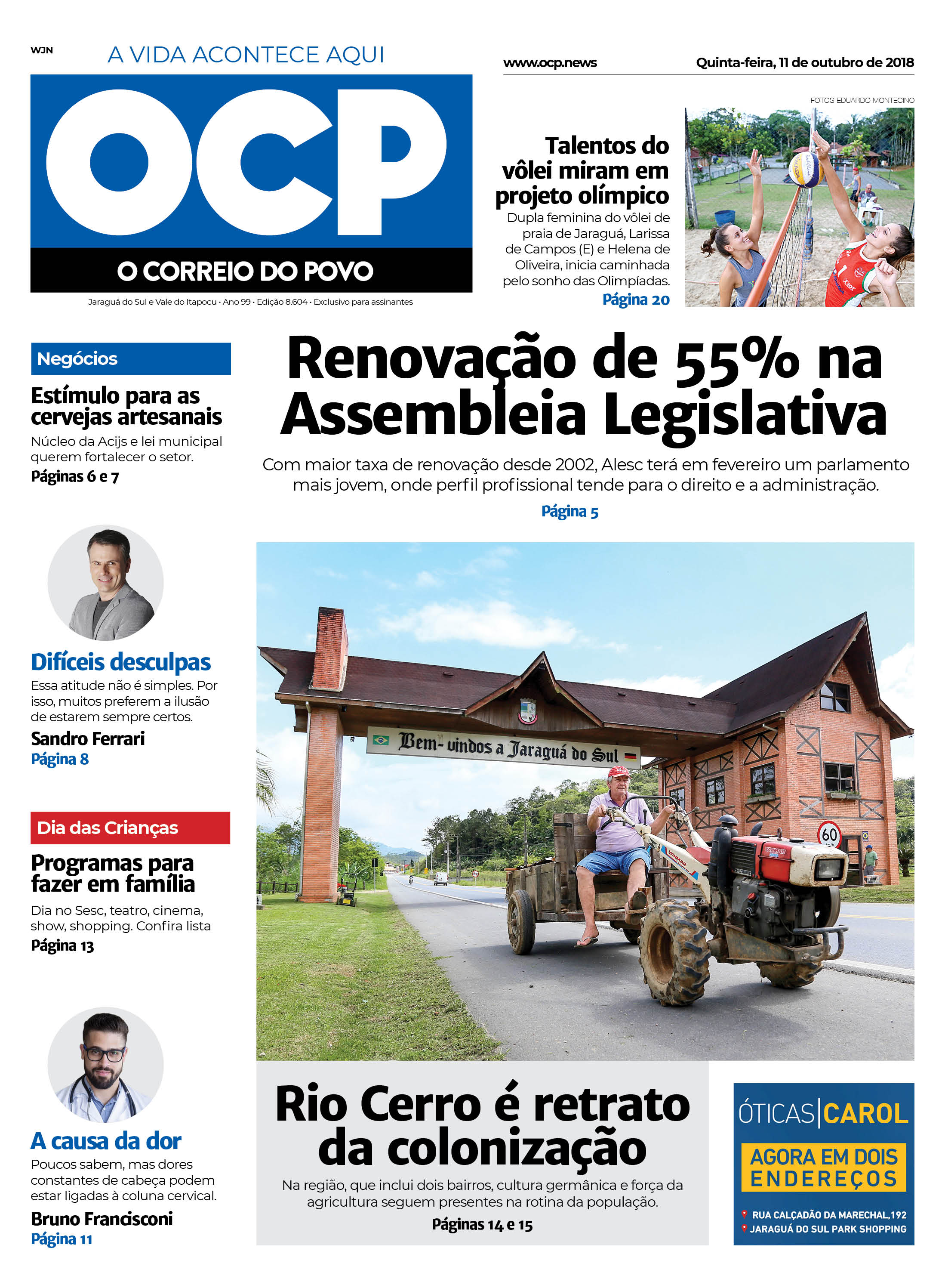 Jornal Digital O Correio do Povo edição 111018