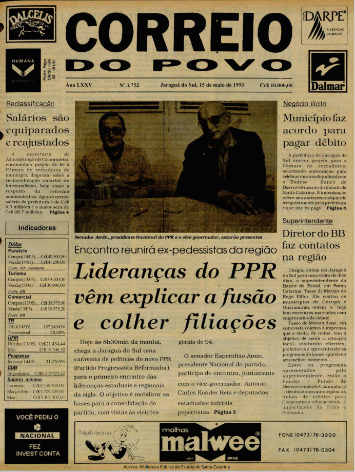 Jornal Digital O Correio do Povo edição 933752