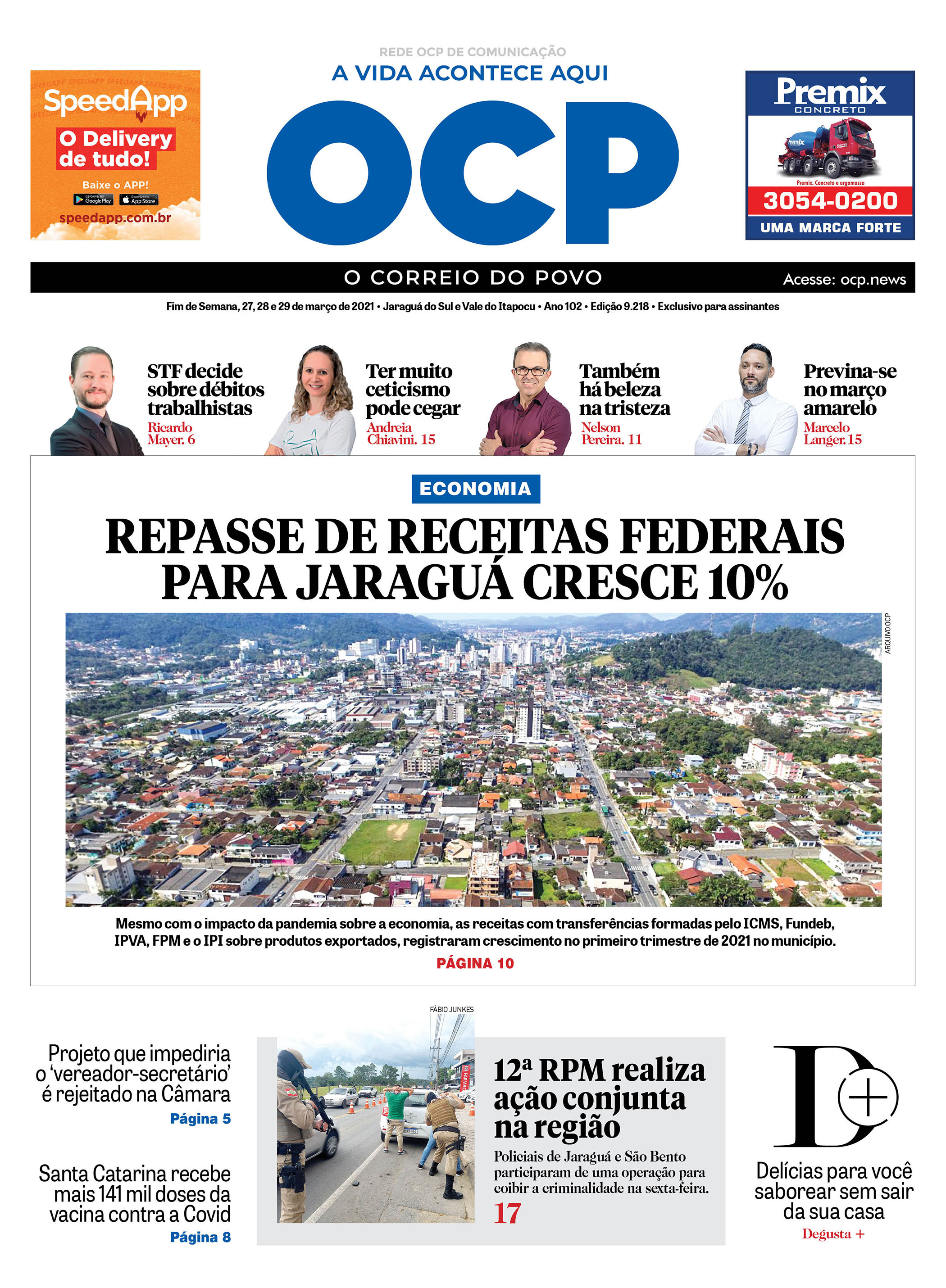 Jornal Digital O Correio do Povo edição 270321