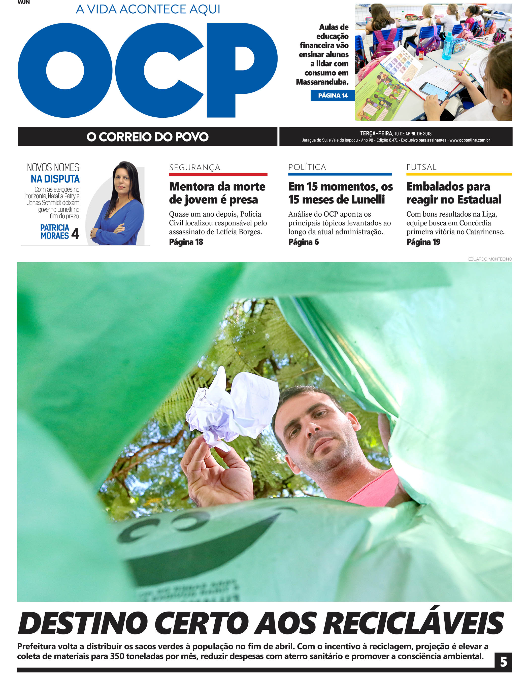 Jornal Digital O Correio do Povo edição 100418
