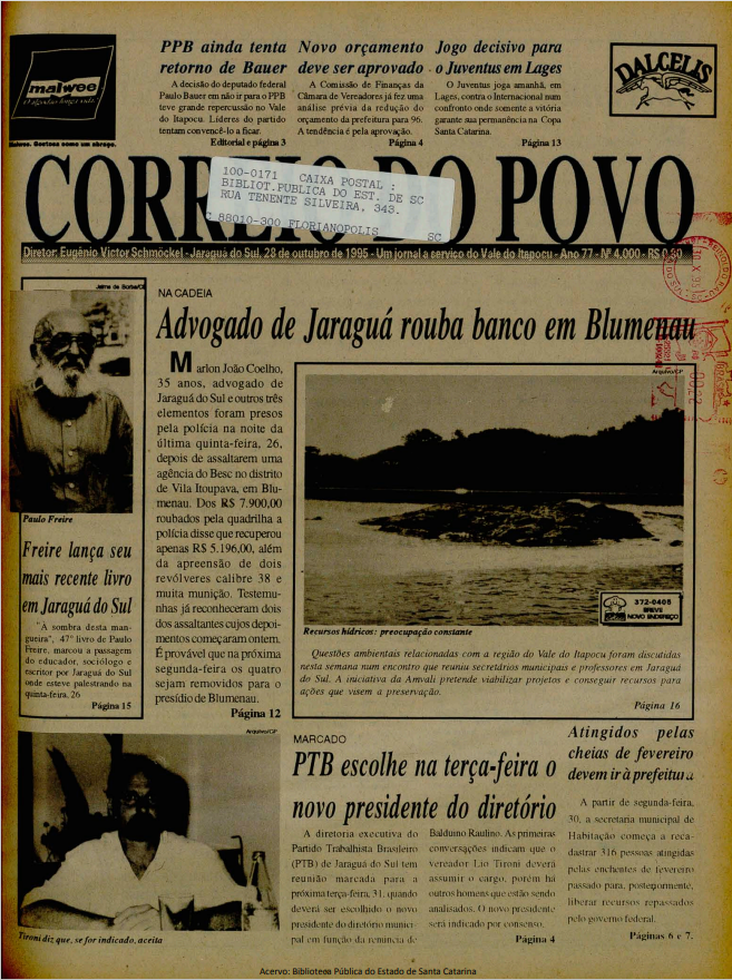 Jornal Digital O Correio do Povo edição 954000