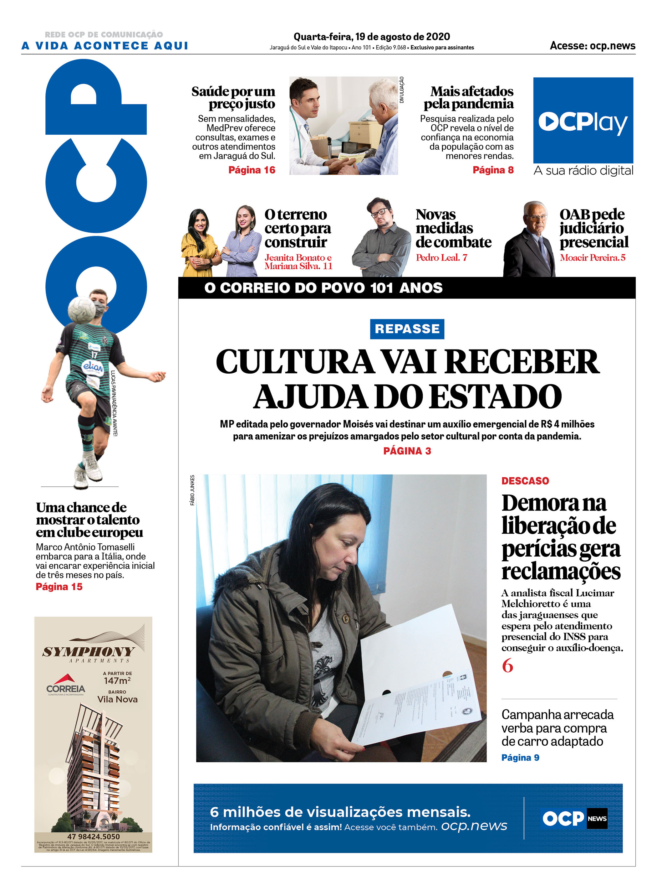 Jornal Digital O Correio do Povo edição 190820