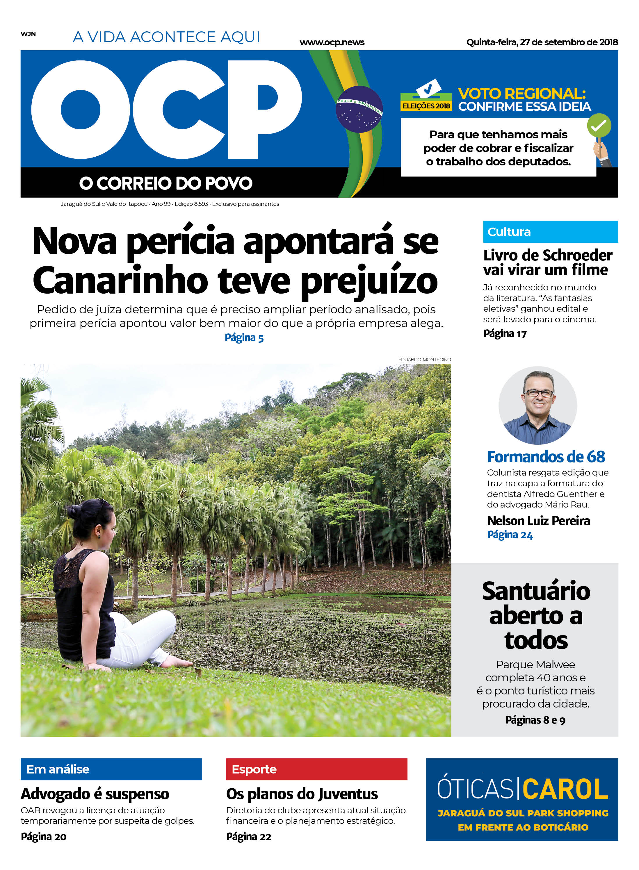 Jornal Digital O Correio do Povo edição 270918