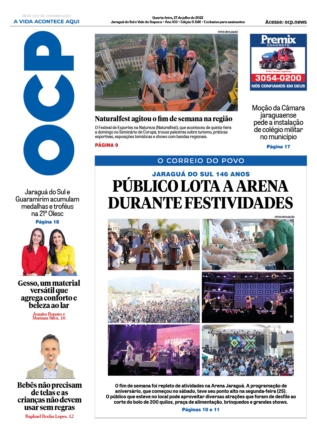 Jornal Digital O Correio do Povo edição 270722