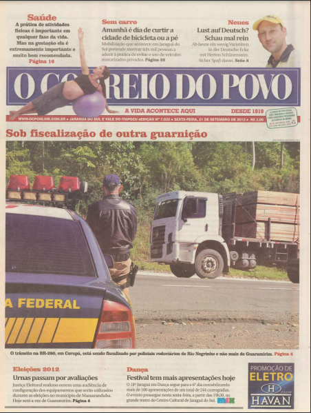 Jornal Digital O Correio do Povo edição 7035