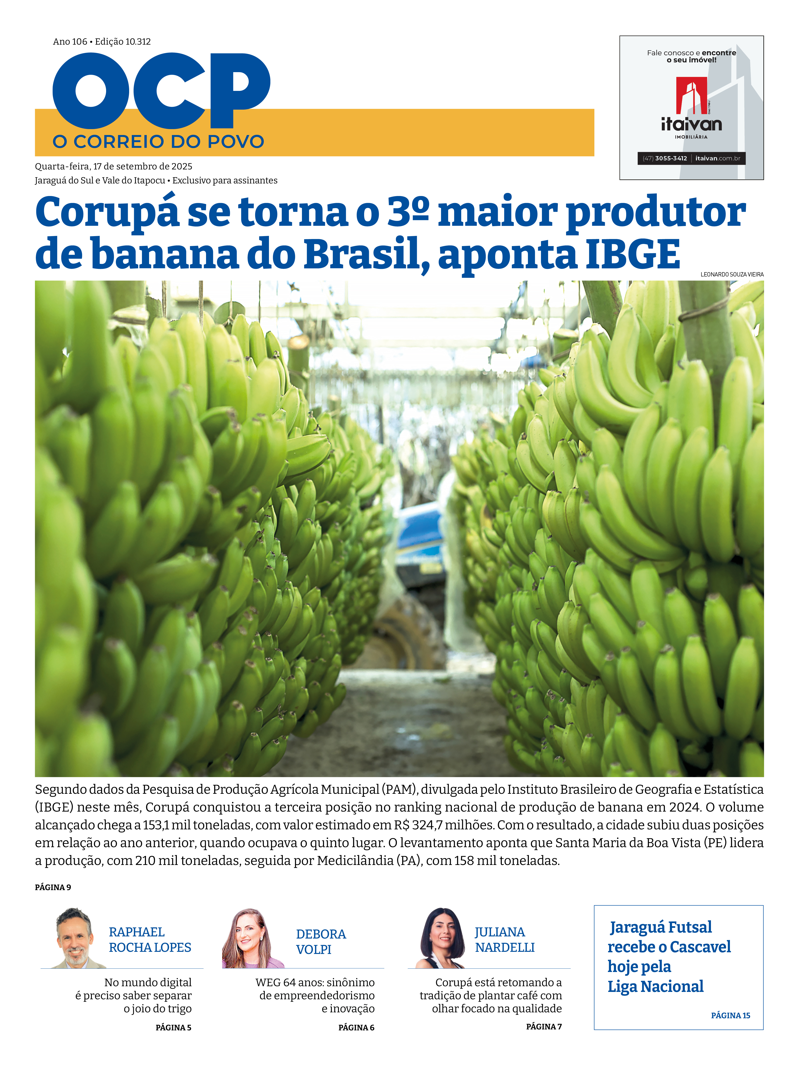 Jornal Digital O Correio do Povo edição 170925