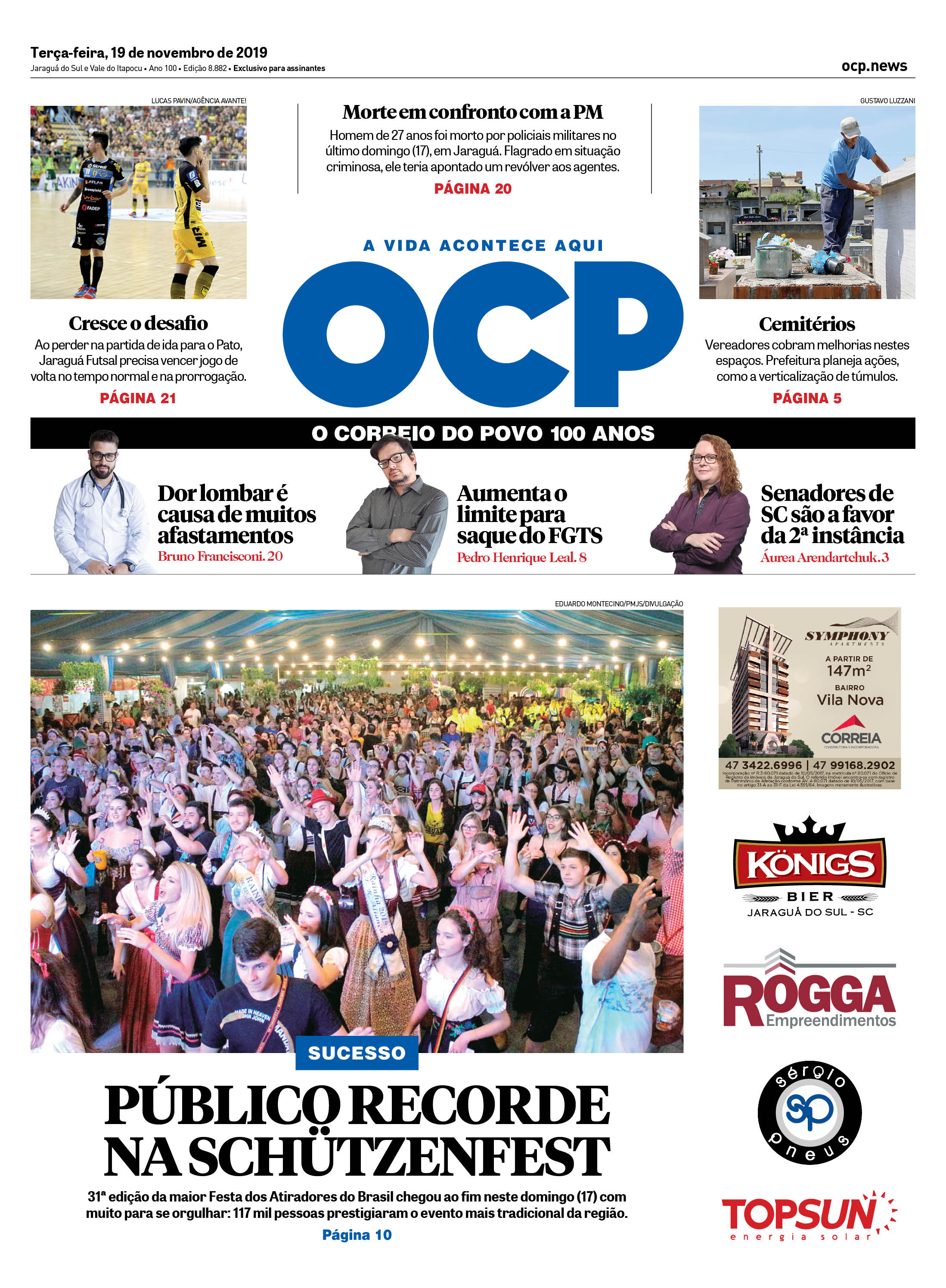 Jornal Digital O Correio do Povo edição 191119