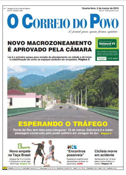 Jornal Digital O Correio do Povo edição 7924