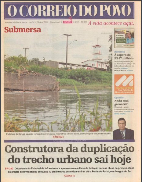 Jornal Digital O Correio do Povo edição 7301