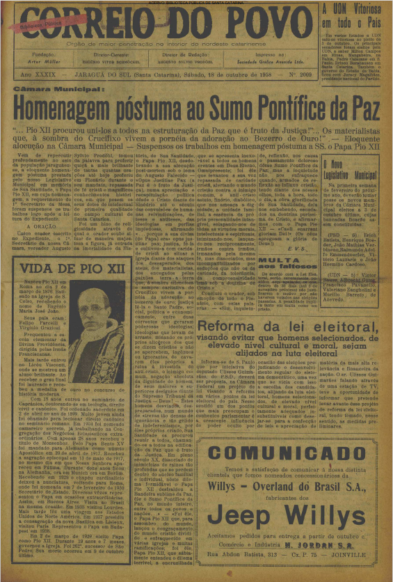 Jornal Digital O Correio do Povo edição 582009