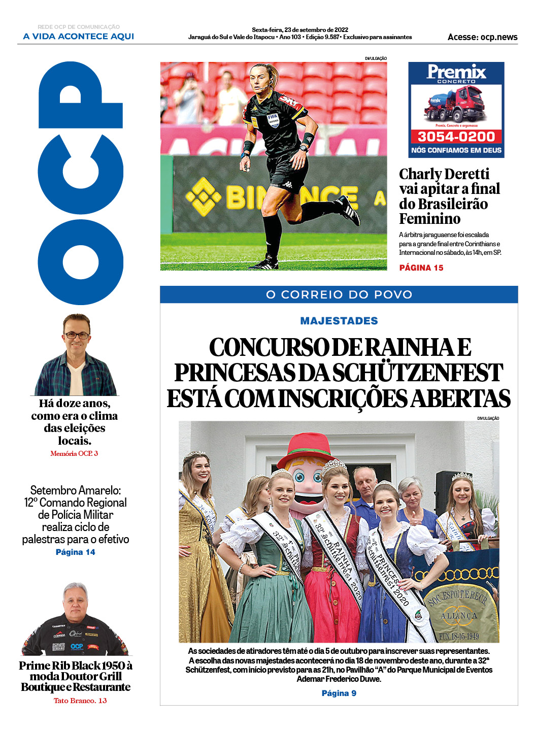 Jornal Digital O Correio do Povo edição 230922