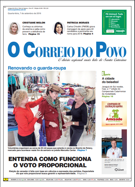Jornal Digital O Correio do Povo edição 8059