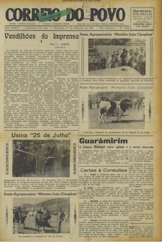 Jornal Digital O Correio do Povo edição 531759