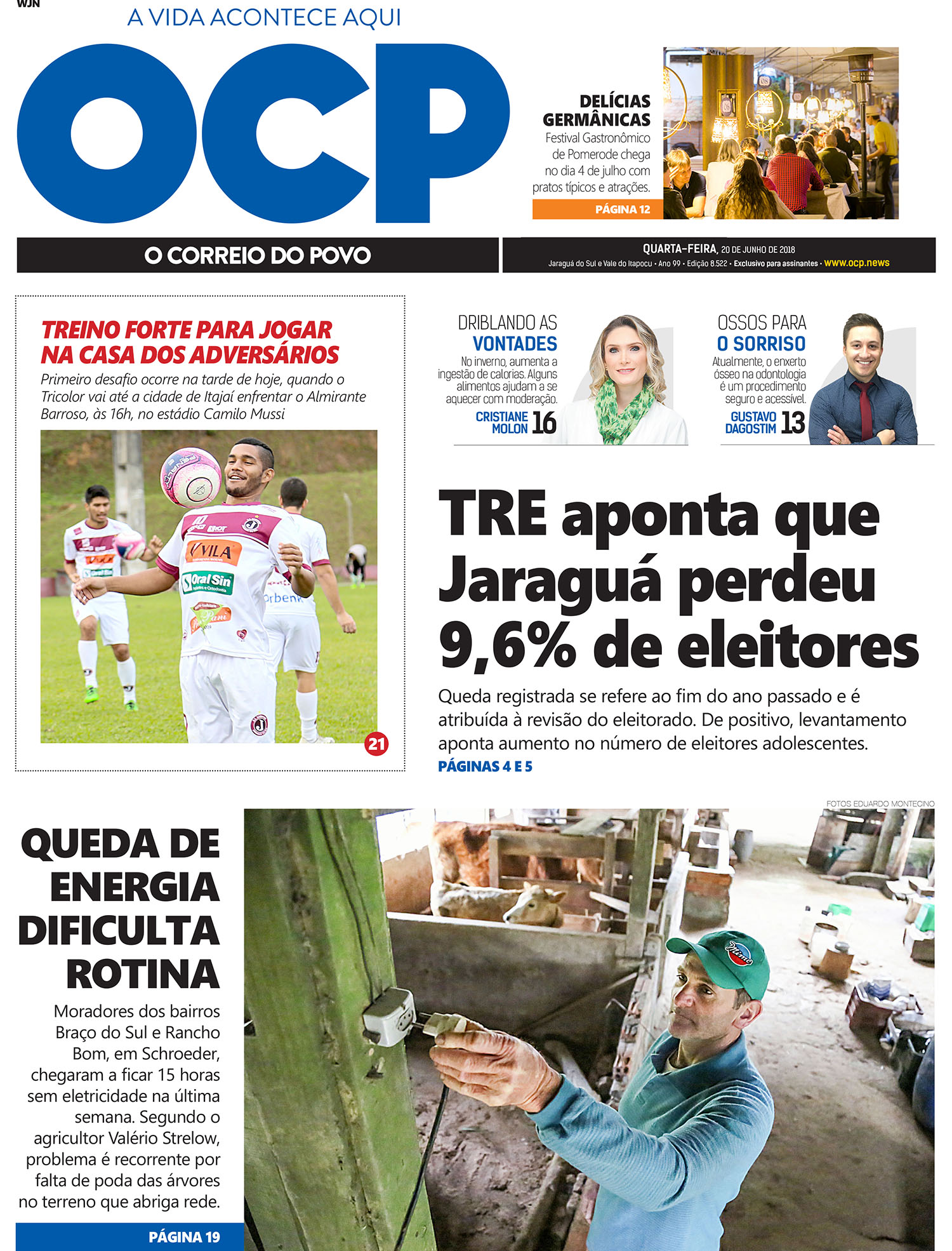 Jornal Digital O Correio do Povo edição 200618