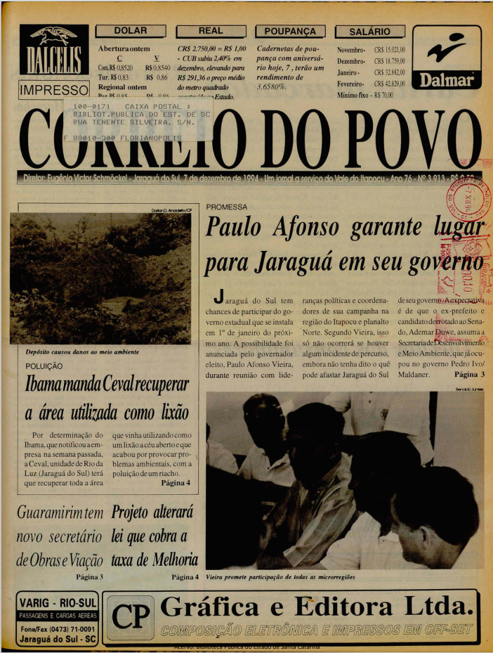 Jornal Digital O Correio do Povo edição 943913