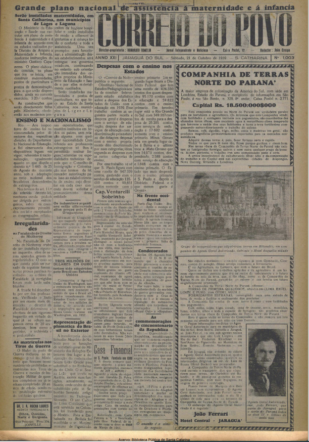 Jornal Digital O Correio do Povo edição 391003