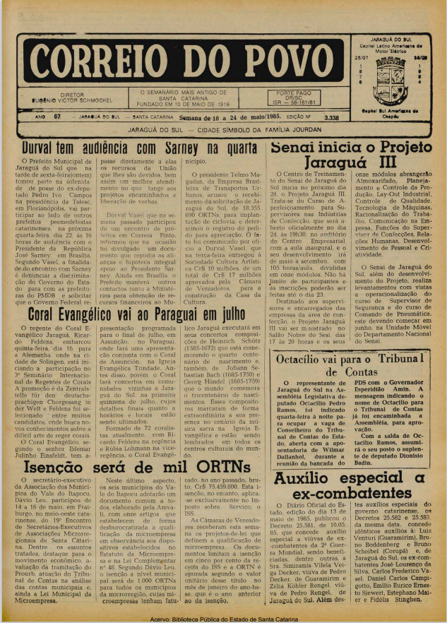 Jornal Digital O Correio do Povo edição 853338