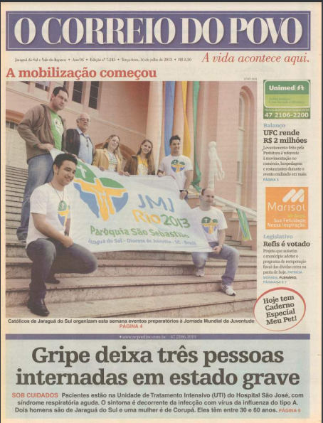 Jornal Digital O Correio do Povo edição 7245