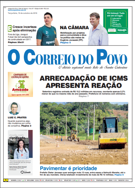 Jornal Digital O Correio do Povo edição 8089