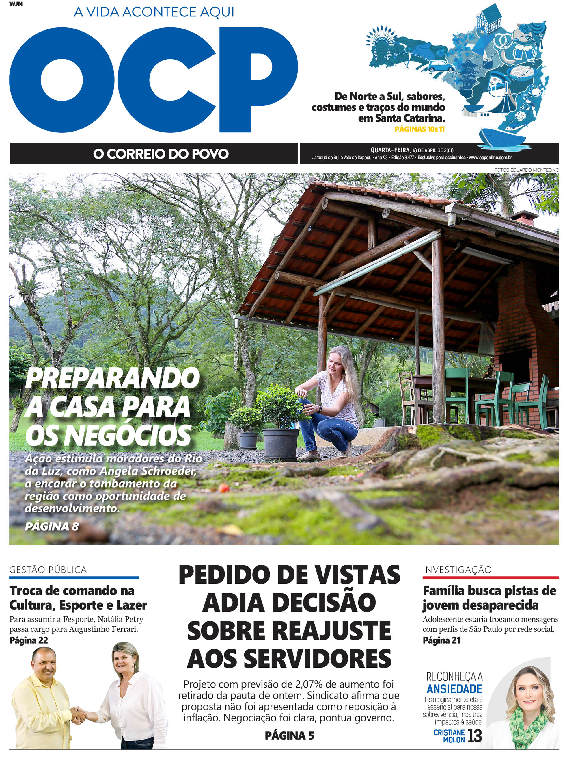 Jornal Digital O Correio do Povo edição 180418