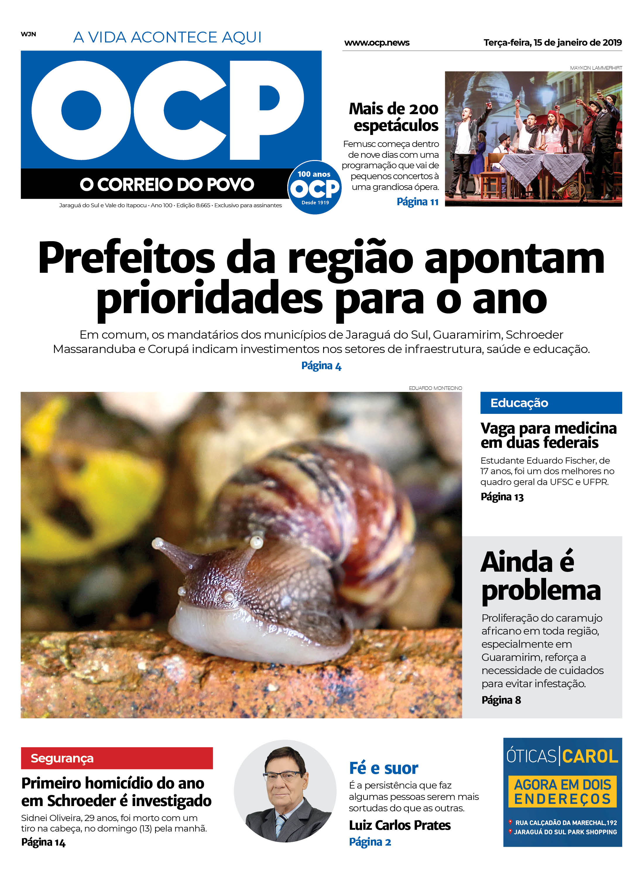 Jornal Digital O Correio do Povo edição 150119