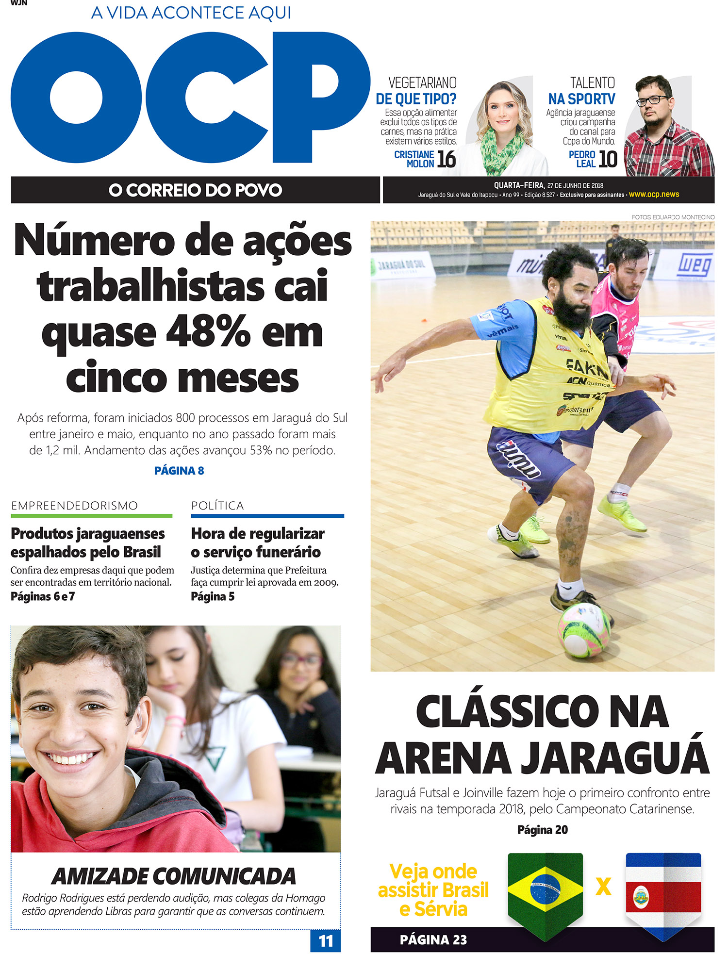 Jornal Digital O Correio do Povo edição 270618