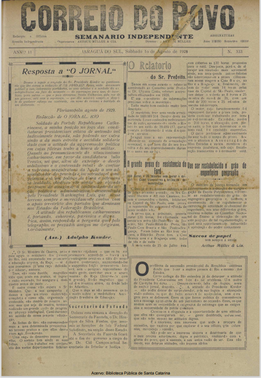 Jornal Digital O Correio do Povo edição 129533