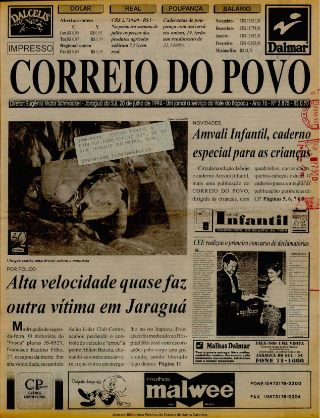 Jornal Digital O Correio do Povo edição 943875