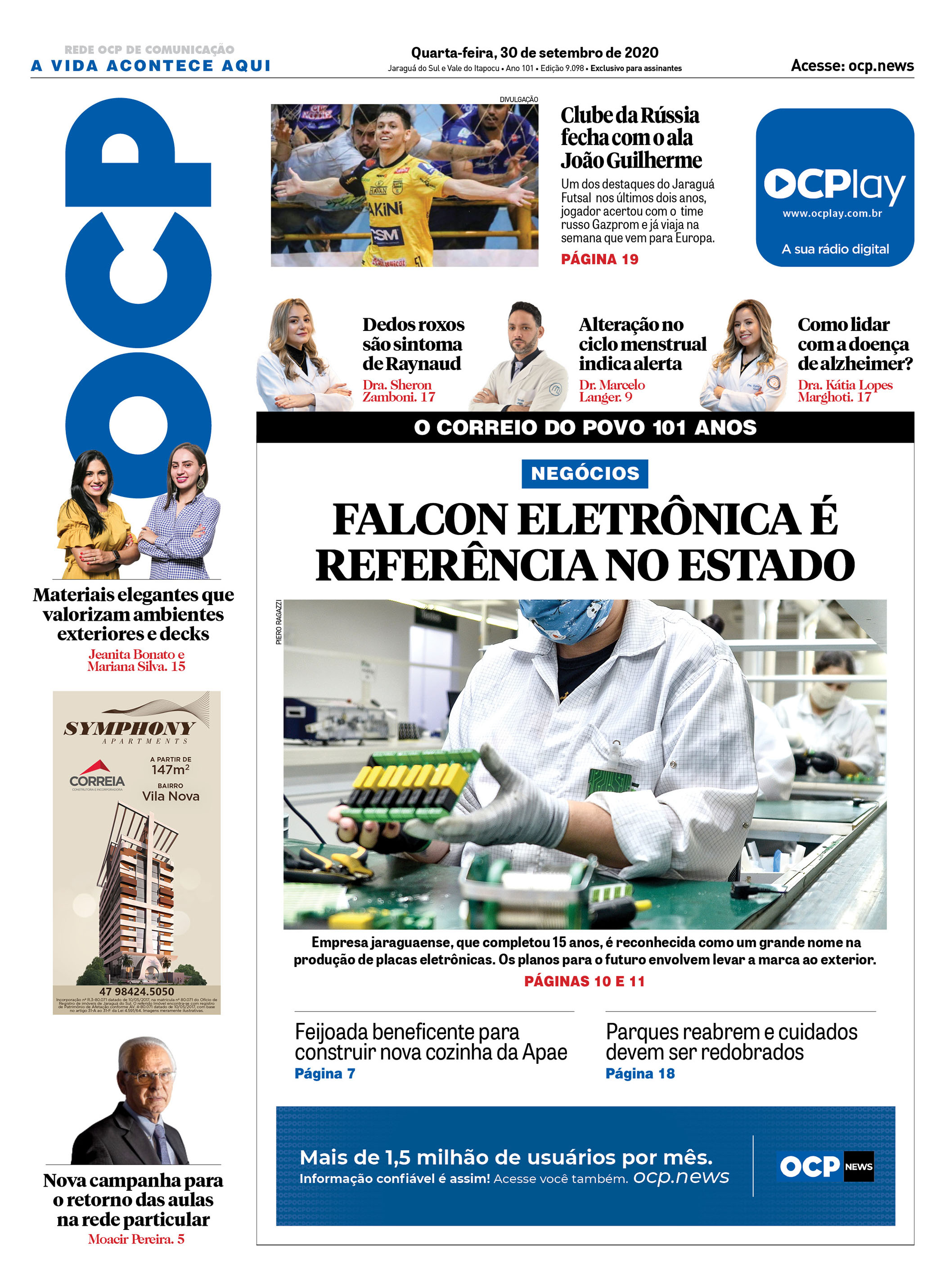 Jornal Digital O Correio do Povo edição 300920