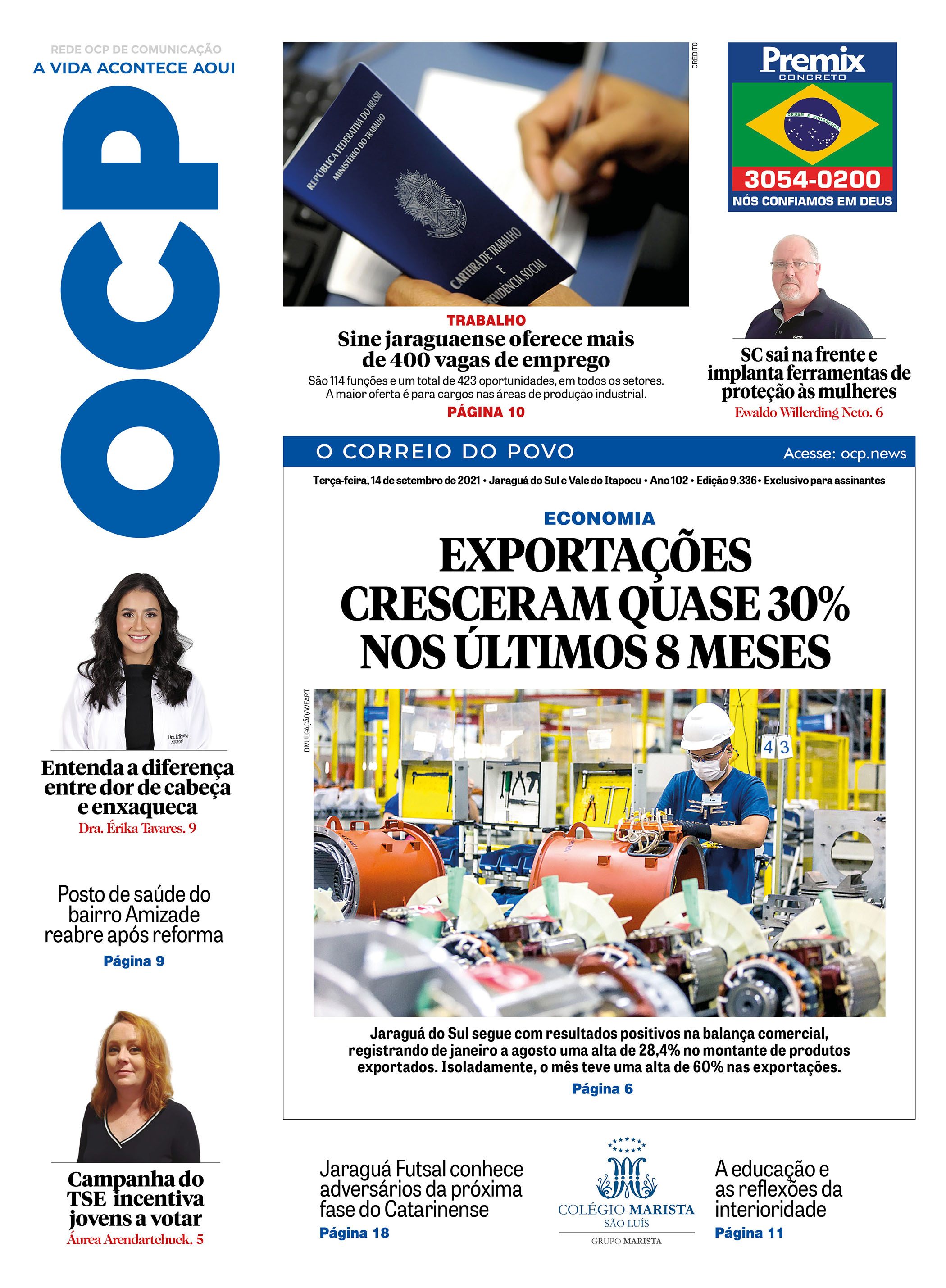 Jornal Digital O Correio do Povo edição 140921
